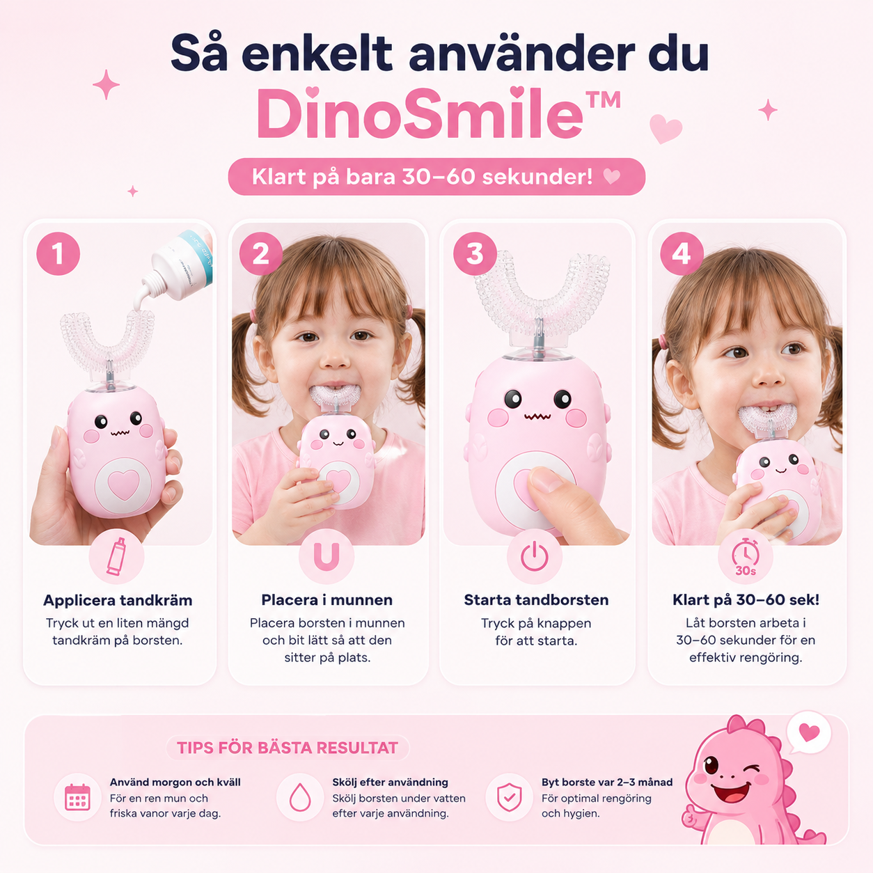 DinoSmile™ - Gör tandborstningen roligare